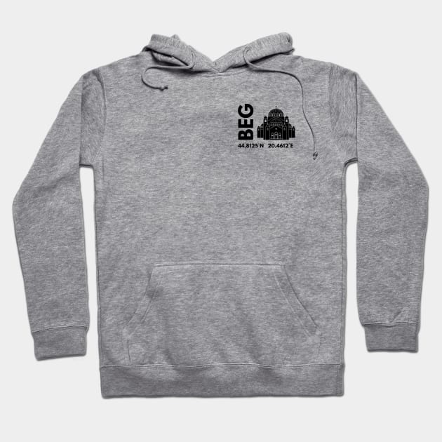 Beograd Hoodie by ZdravieTees